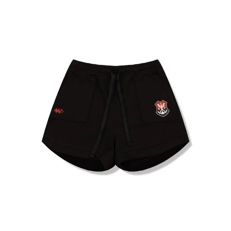 Short Feminino Soft Double - Tradição em Campo - Preto M