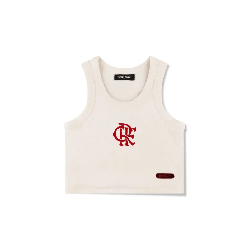 Top Feminino Flamengo Honra ao Manto Off White – Wanted G