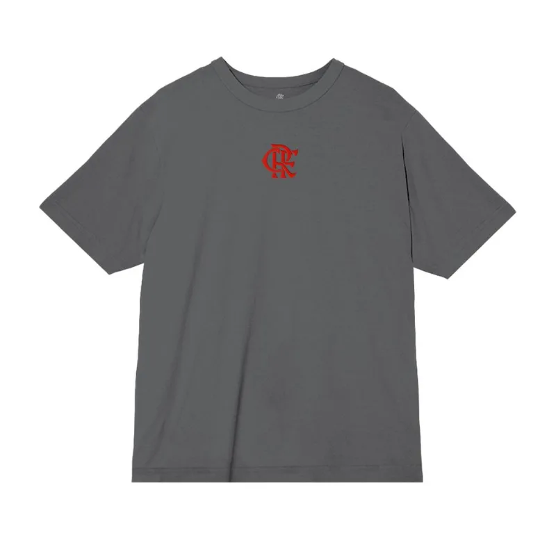 Camiseta Casual Fit - Conexão de Campeões - Chumbo G