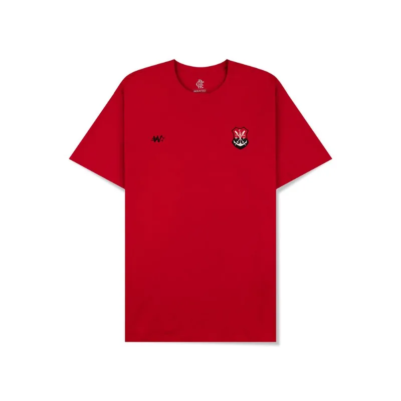 Camiseta Slim fit - Tradição em Campo - Vermelho GG