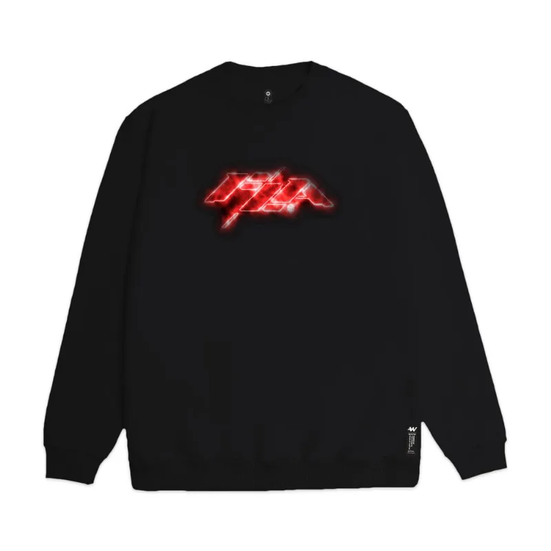Moletom Careca Classic - Nation on Fire - Preto G