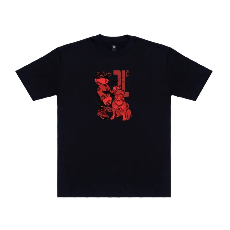 Camiseta Comfort Fit - Pitbull da Gávea - Preto G3