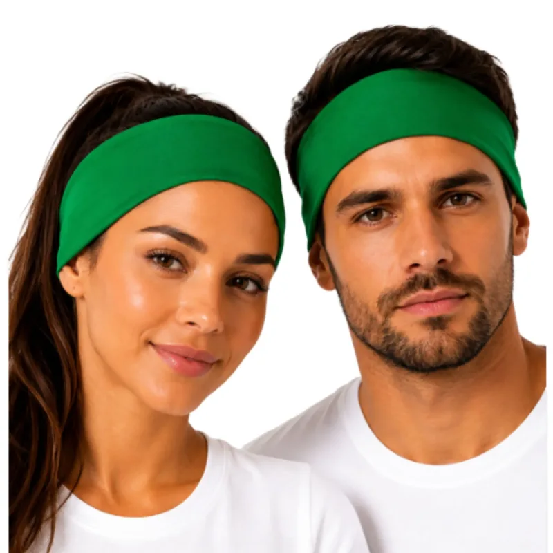 Faixa de Cabelo Verde