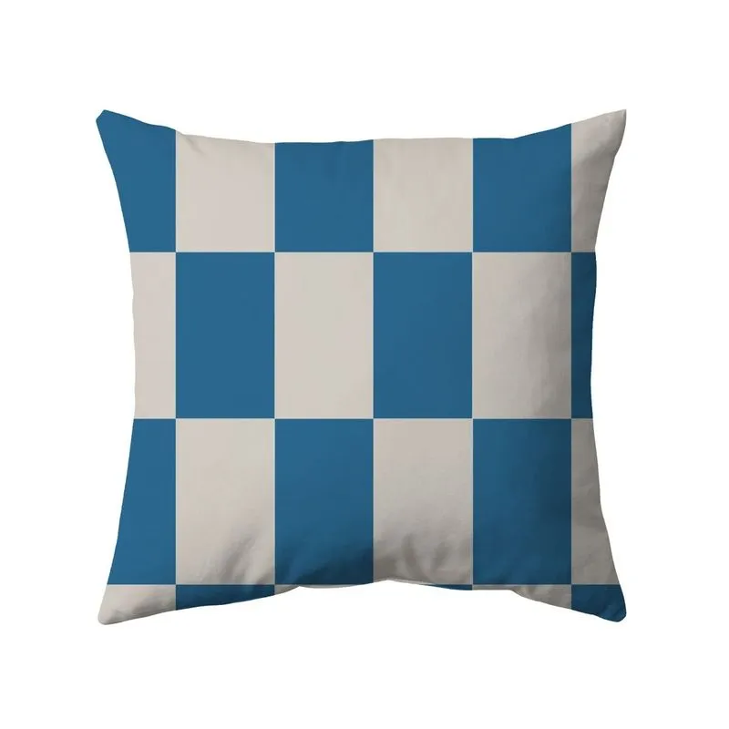 Almofada Oxford 43x43cm Xadrez C - Tecelagem Damata