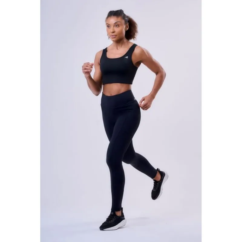 Legging Authen Signature Samba 3 Bolsos Feminino - PHAUFLEVIT Preto - P GG / Preto