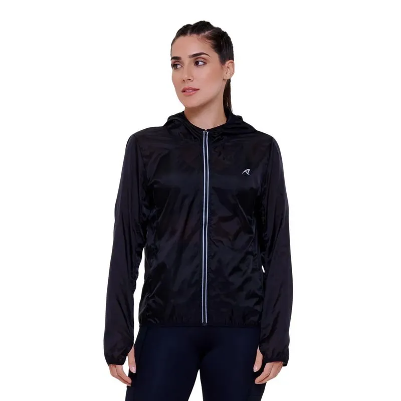 Corta Vento Authen Cloud Corta Vento Resistente à Água Feminino M / Preto