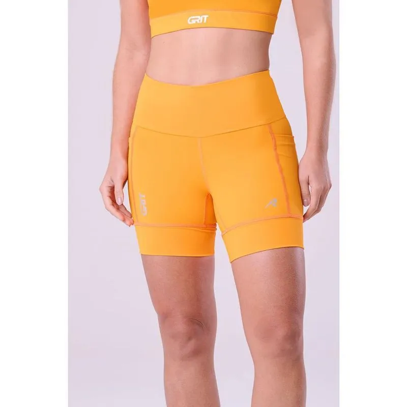 Bermuda Feminina Running Bolso 15cm Authen Grit Bossa