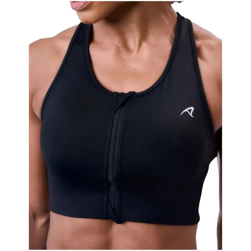 Top Authen Signature Samba Nadador Com Ziper M / Preto
