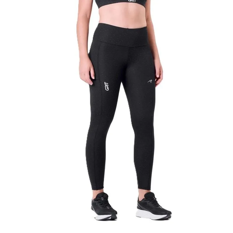 Calça Legging Feminina Authen Grit Bossa GRIT BOSSA P / Preto/Cinza