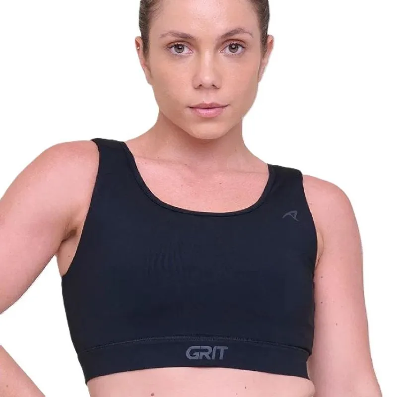 Top Feminino Authen Grit Com Bojo GRIT G / preto