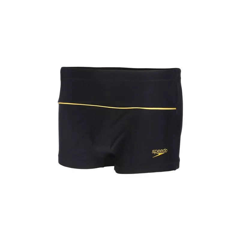 Sunga Boxer Line - Preto Amarelo Ouro P
