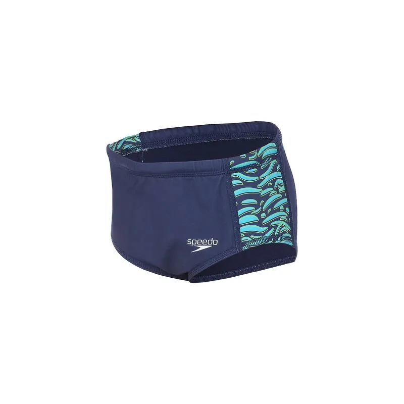 Sunga Infantil Tradicional Scrawl Tiger - TIGRE MARINHO 8