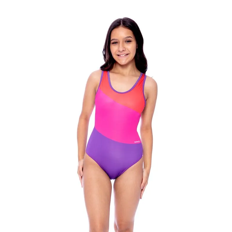 Maiô Juvenil Synesthesia - PINK PURPLE 14