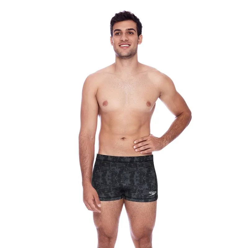Sunga High Speedo Boxer Graphic - PRETO M