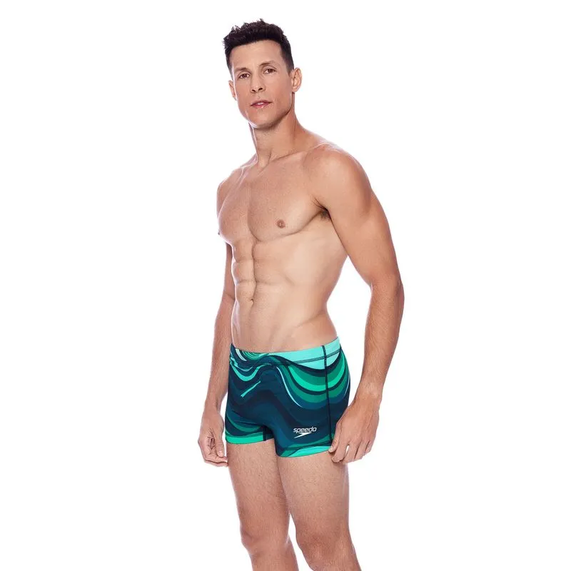 Sunga Boxer Waves - AZUL NAUTICO P