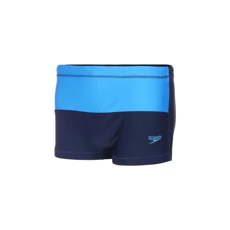 Sunga Boxer Color Block - AZUL NAUTICO AZUL COBALTO G