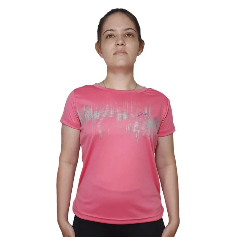 Camiseta Speedo Impulse Feminina XXG / Rosa - Speedo