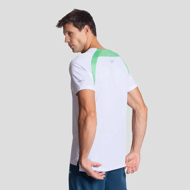 Camiseta Masculina Manga Curta Balance - BRANCO G