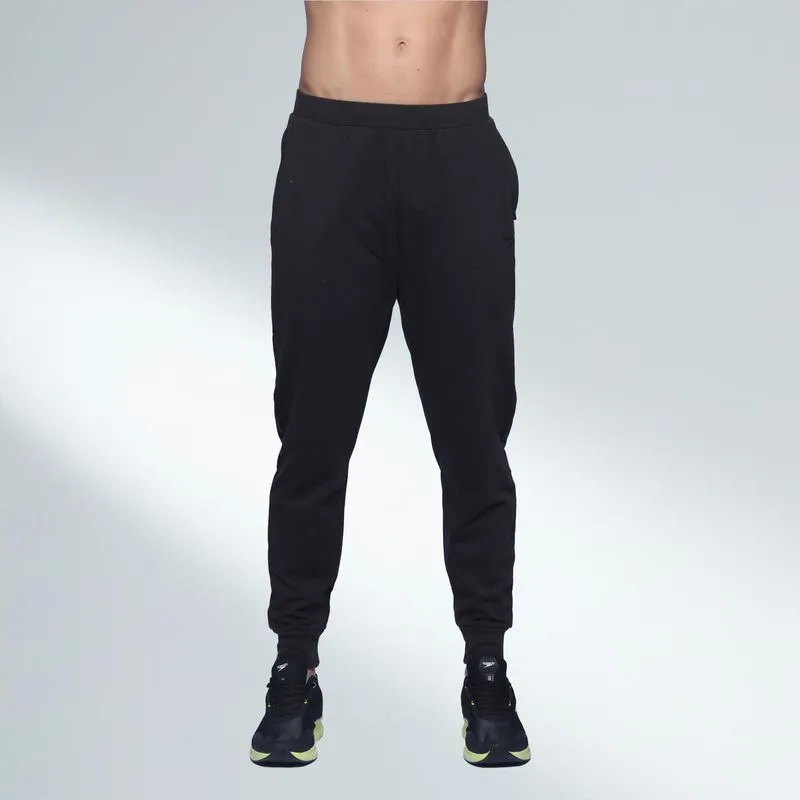 CALÇA MASCULINA TREINO - MESCLA PRETO M