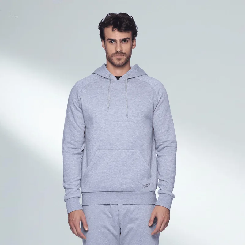 BLUSÃO MASCULINO SLIM BÁSICO - MESCLA MÉDIO GG
