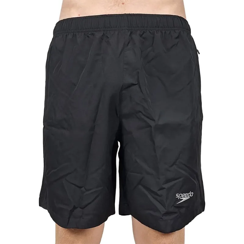 Bermuda Speedo Média Zíper Masculina M / Preto.