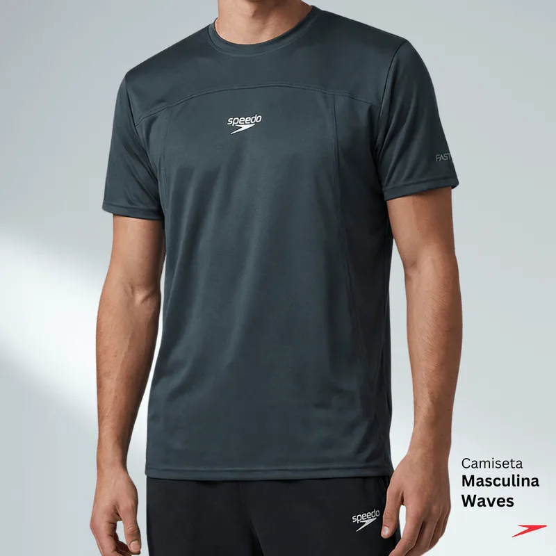 Camiseta Masculina Waves - BASALTO GG2