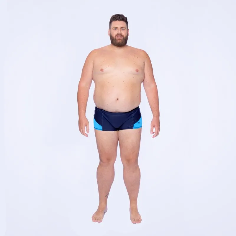Sunga Plus Recortes Speedo+ - MARINHO CELESTE P+