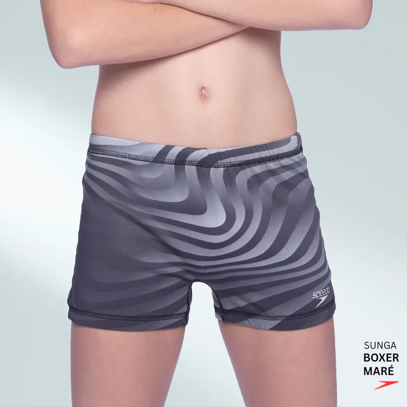 Sunga Boxer Juvenil Maré - PRETO 16