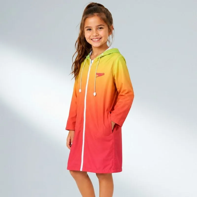 Roupão De Natação Infantil New Malta Speedo - AMARELO SPIRIT ROSA EUPHORIA P