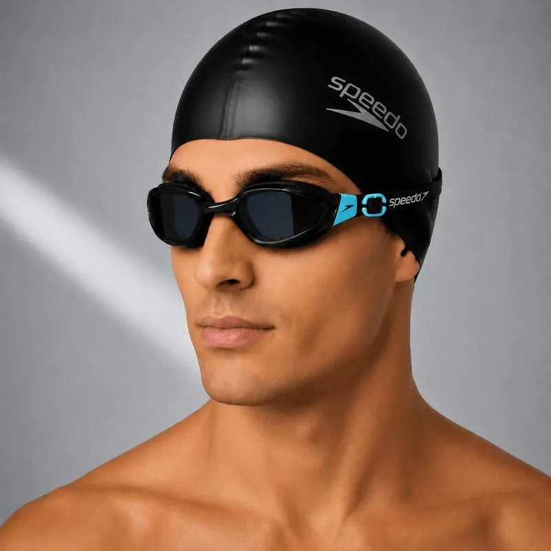 Óculos De Natação Adulto Nox Speedo Ambientes Alta Luminosidade - Glacia Fume ÚNICO