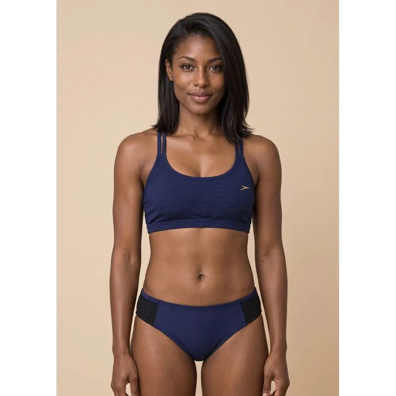 Biquini Four Stripes Nocturne - Azul Noturno G
