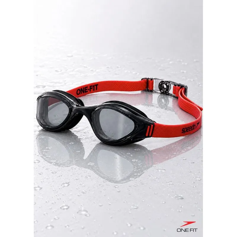 ÓCULOS DE NATAÇÃO SPEEDO ONEFIT - PRETO FUME ÚNICO