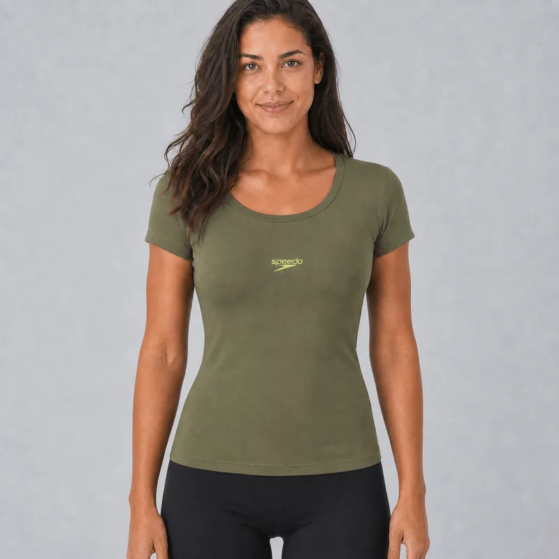 T-Shirt Feminina Bio Classic - Alga Marinha M