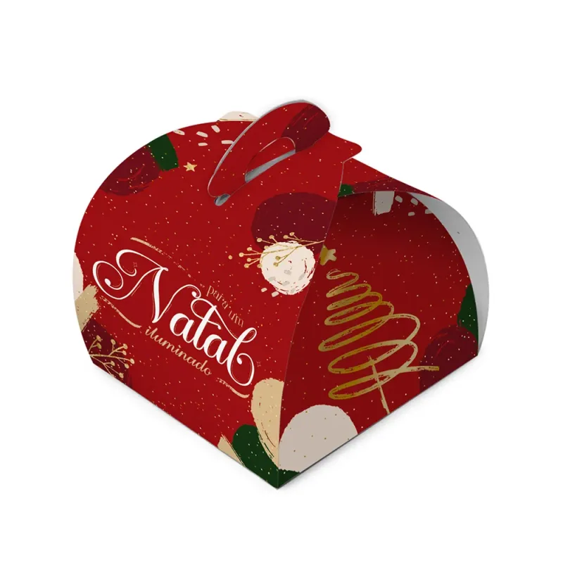 Caixa Bem Casado - Cores de Natal c/ 25 Un