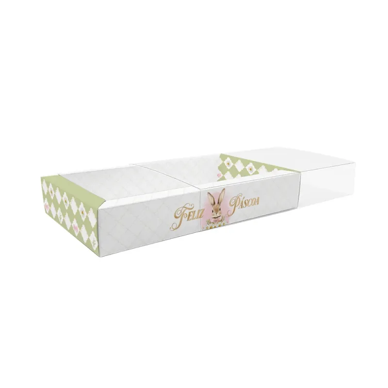 Caixa para Barra - Doce Páscoa c/ 10 Un