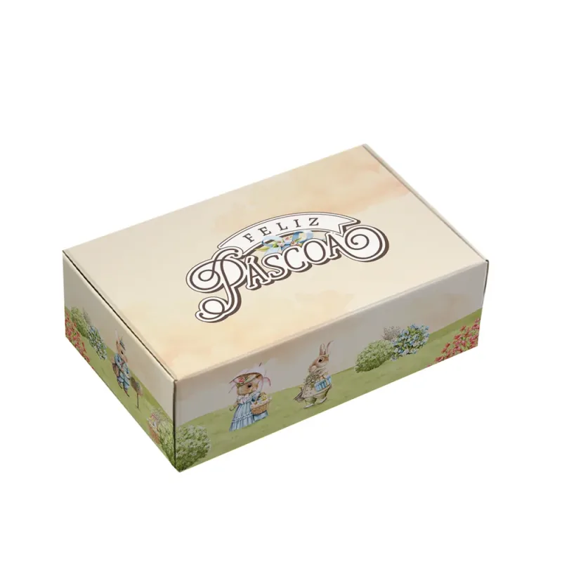 Caixa para 6 Doces - Domingo de Páscoa c/ 10 Un