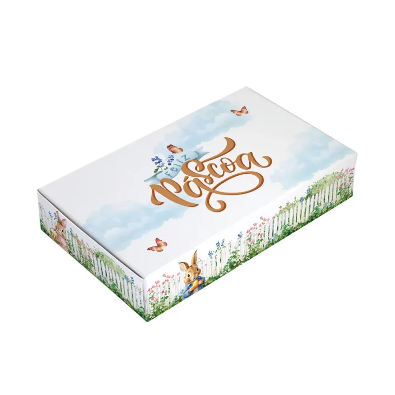 Caixa para 15 Doces - Alegria de Páscoa c/ 10 Un