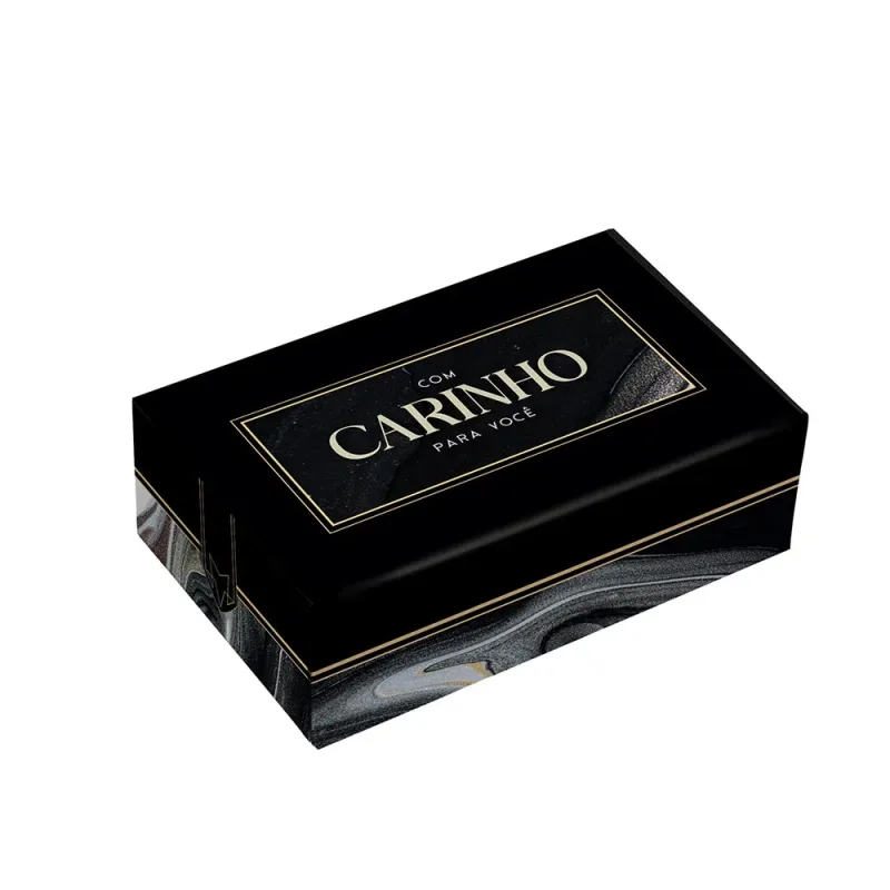 Caixa para 6 Doces - Com Carinho c/ 10 Un
