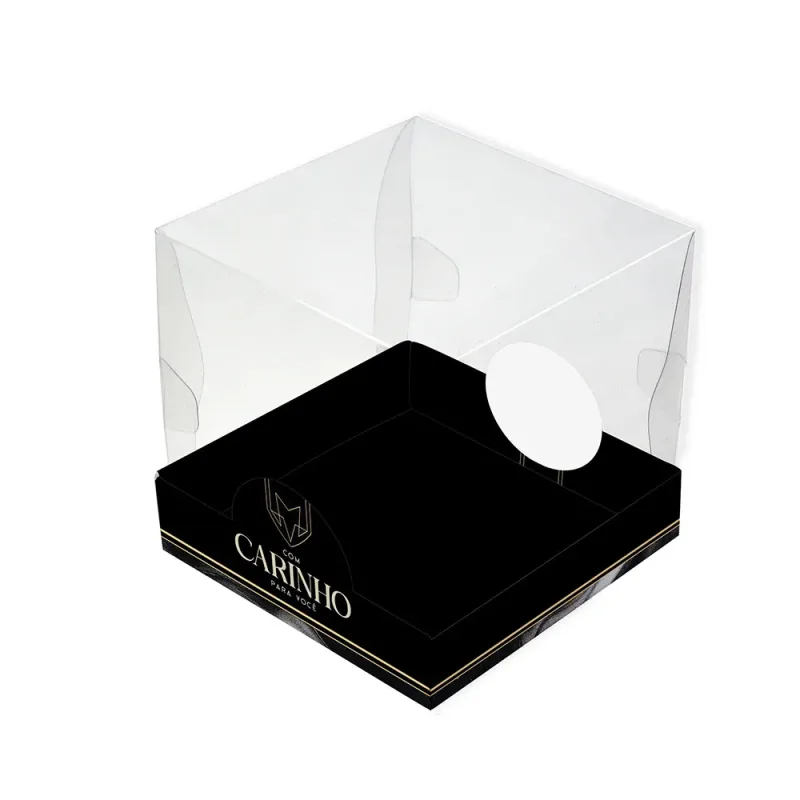 Caixa Premium Mini Bolo - Com Carinho c/ 10 Un
