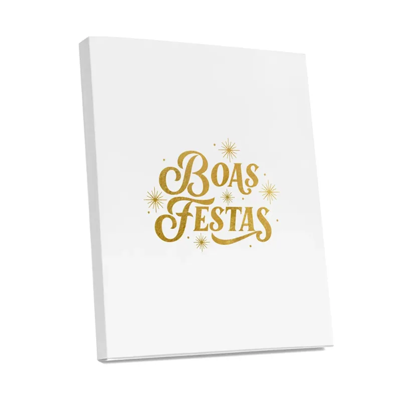 Cartão para Biscoito - Boas Festas c/ 10 Un
