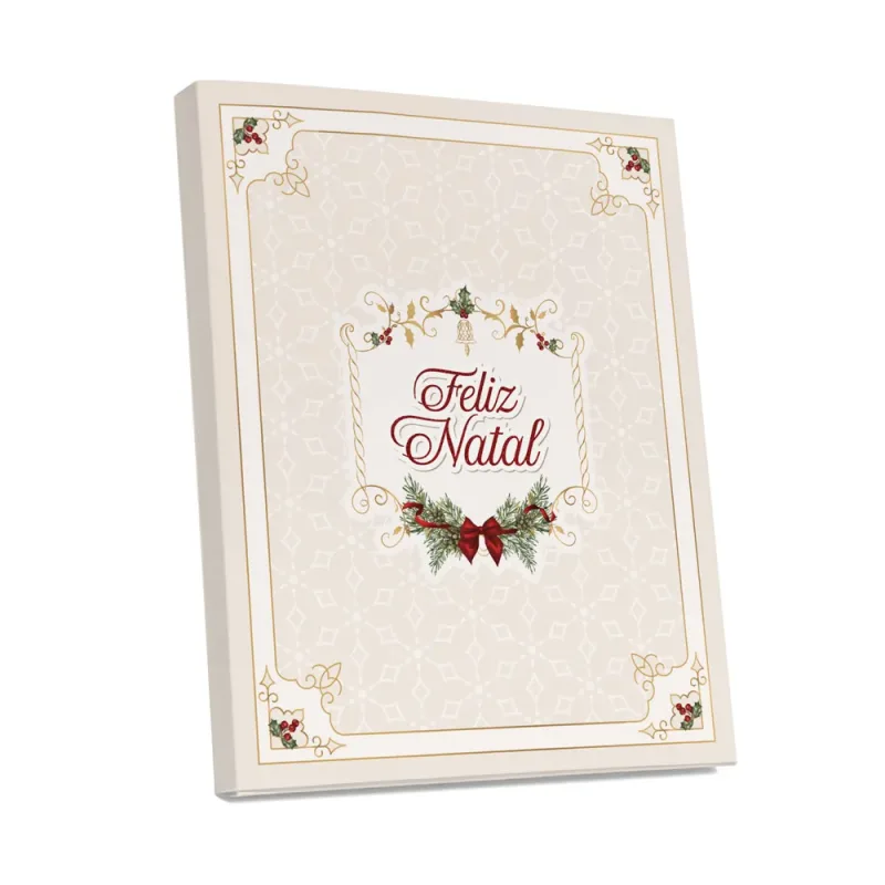 Cartão para Biscoito - Natal Classic c/ 10 Un
