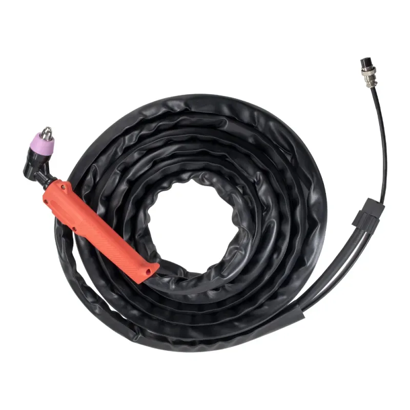 Tocha Corte Plasma AG60 4 Metros M16 Mike 2 Vias com Arco Piloto Profissional