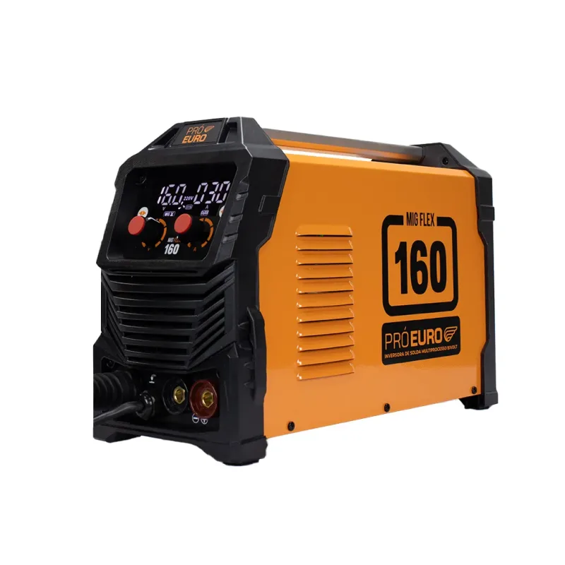 Máquina De Solda Inversora Mig 160 Laranja Pró Euro