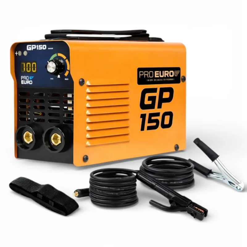 Máquina de Solda Inversora GP 150A Bivolt MMA TIG Lift Pró Euro - Solda Eletrodo Profissional 127/220V