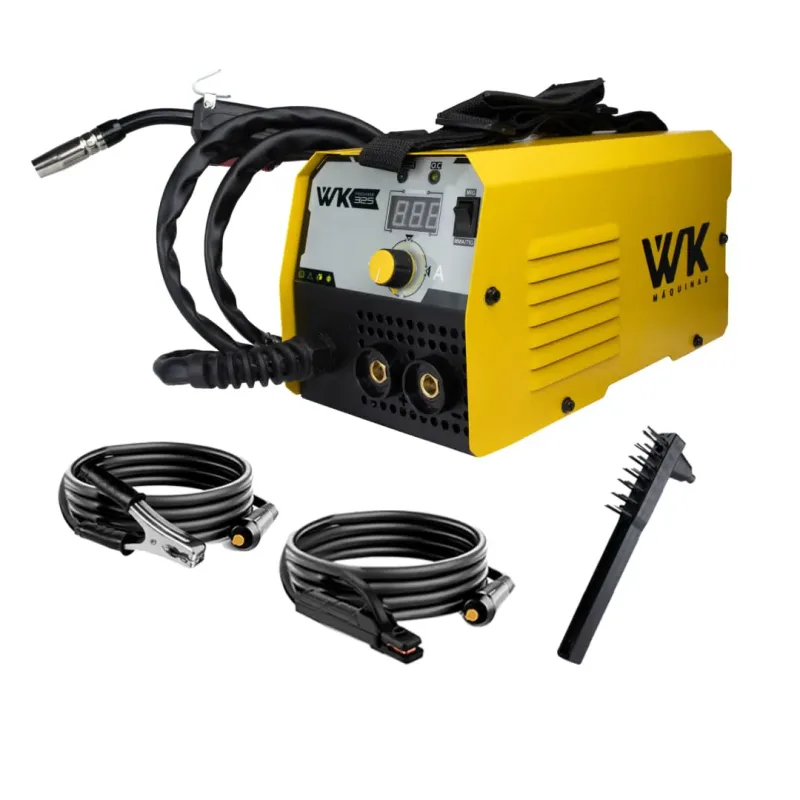 Máquina de Solda Multiprocesso WK MIG PRO MAX 325A 220V Profissional MIG/MAG TIG MMA