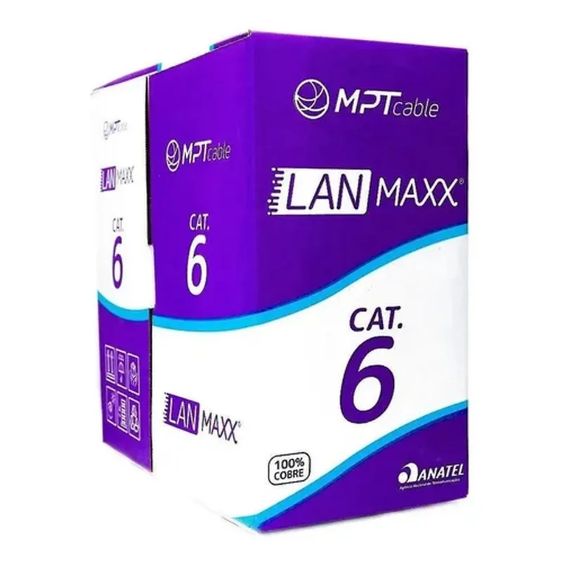 Cabo de Rede MPT UTP 23 Awg, 4p Cat6 305MT - 53040545