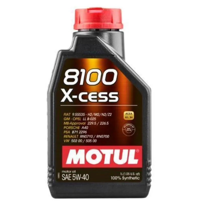 Óleo Motul 8100 Xcess 5w40