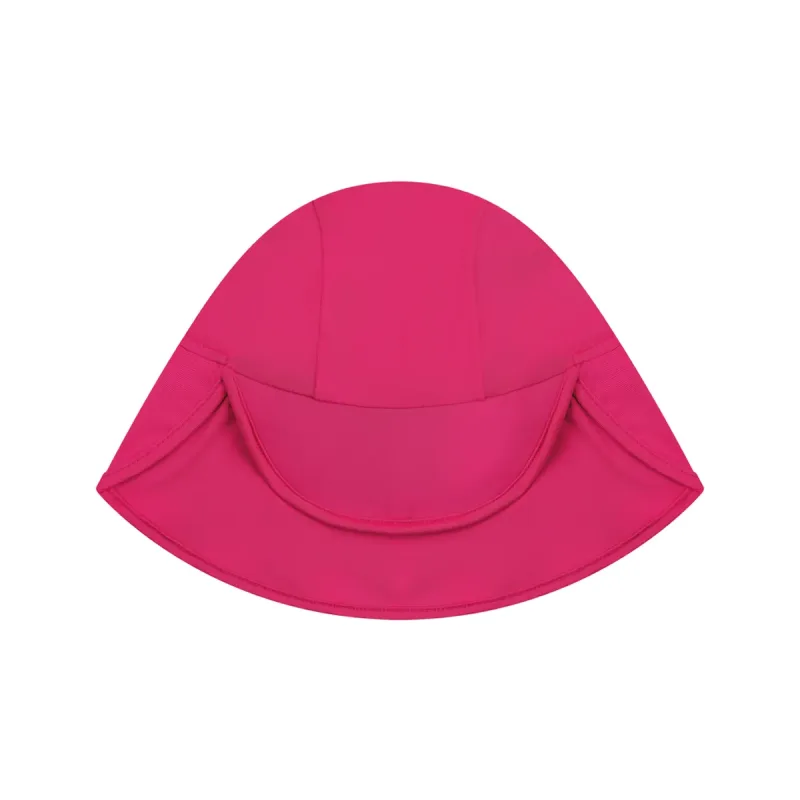 Chapéu Praia Infantil com Proteção Solar Rosa Neon Kamylus
