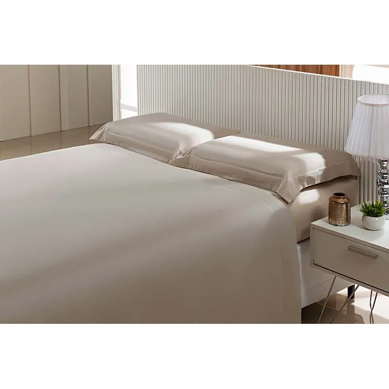 Jogo de Cama 300 Fios Essencial Queen Manteiga/unico