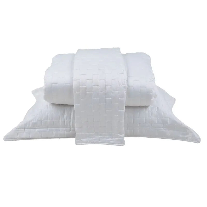 Colcha Paris Acetinada 2,20 X 2,40 Casal Branco